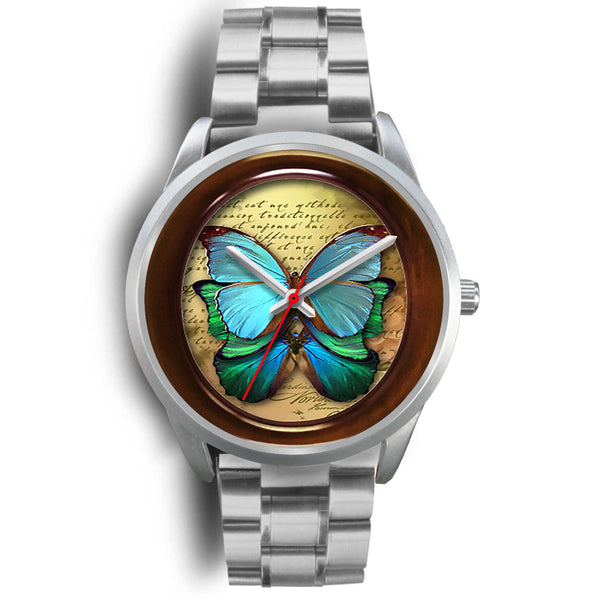 Limited Edition Vintage Inspired Custom Watch Butterfly Original 3.15