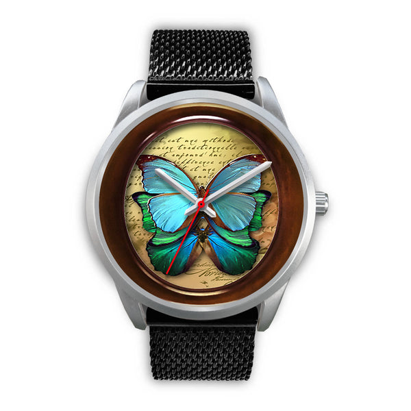Limited Edition Vintage Inspired Custom Watch Butterfly Original 3.15