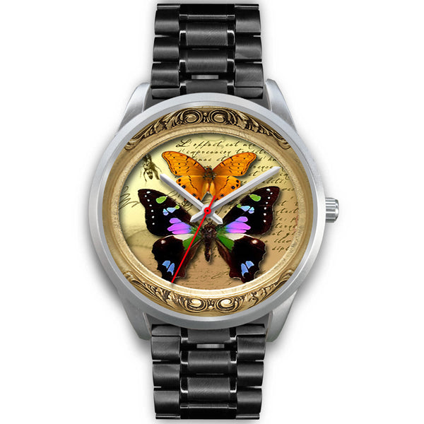 Limited Edition Vintage Inspired Custom Watch Butterfly Original 3.18