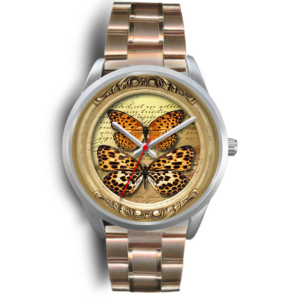 Limited Edition Vintage Inspired Custom Watch Butterfly Original 3.19