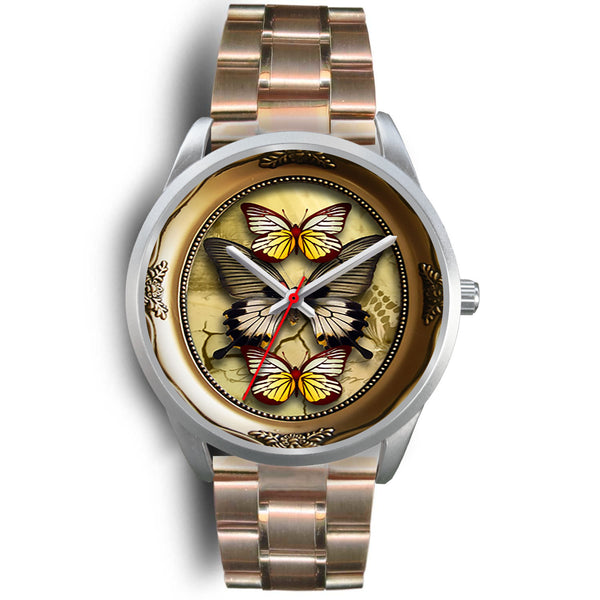 Limited Edition Vintage Inspired Custom Watch Butterfly Original 3.21