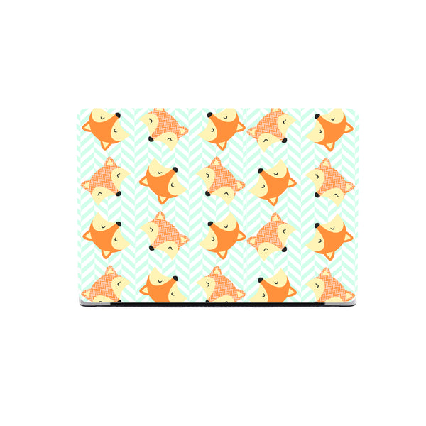 Macbook Cover Foxes 2 Paper 09