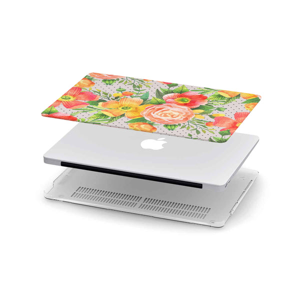 Macbook Cover Wizard Of Floral Spring 1-02