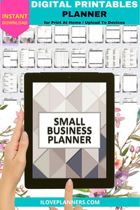 Small Business Planner, Journal, Sketchbook, Notebook, Junk Journal, scrapbooking, Digital Printable, RSS22-7