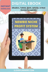 EBOOK- Newbie Niche Profit System, Instant Download, Digital ebook, R38