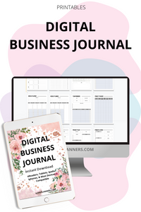 Digital Business Planner, printable, planner. EB22-1
