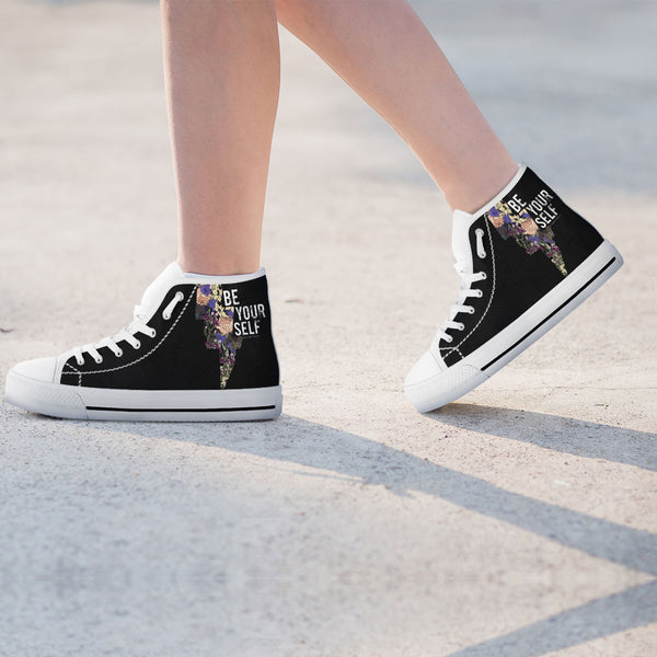 Be Yourself Womens High Top Shoes