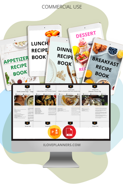 LUNCH RECIPE BOOK, EBOOK, Instant Download, Digital ebook, R46