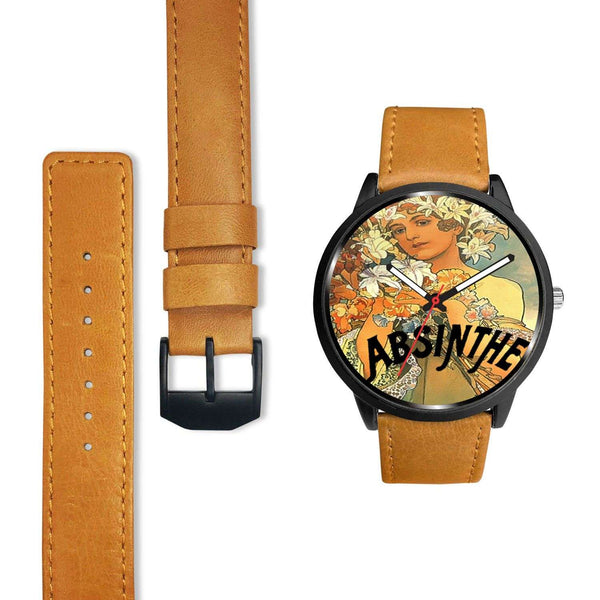 Limited Edition Vintage Inspired Custom Watch Absinthe 1.14 - STUDIO 11 COUTURE