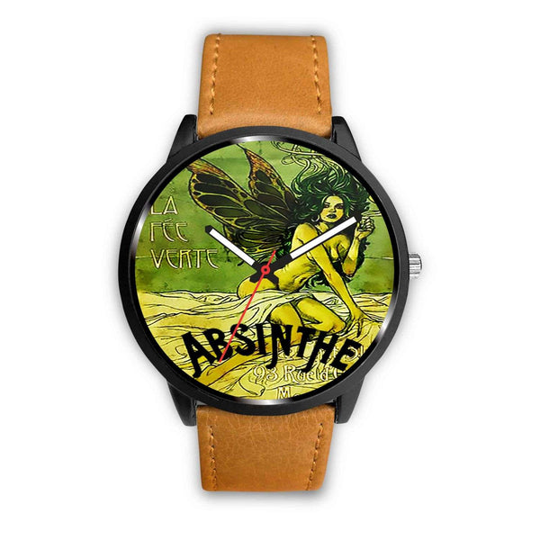 Limited Edition Vintage Inspired Custom Handmade Watch Evil Fairy Absinthe 1.22 - STUDIO 11 COUTURE