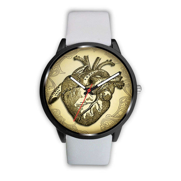 Limited Edition Vintage Inspired Custom Watch Raw Heart Anatomy 1.5