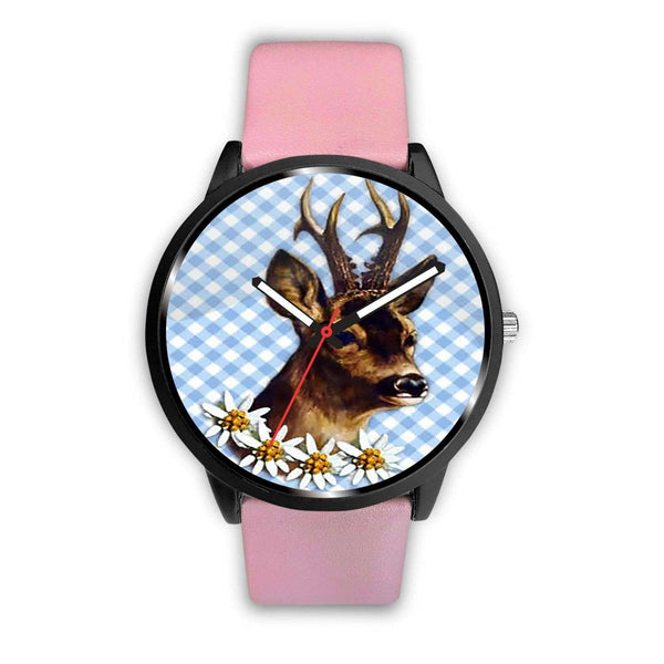 Limited Edition Vintage Inspired Custom Handmade Watch Woodland Deer Animal 9.2 - STUDIO 11 COUTURE