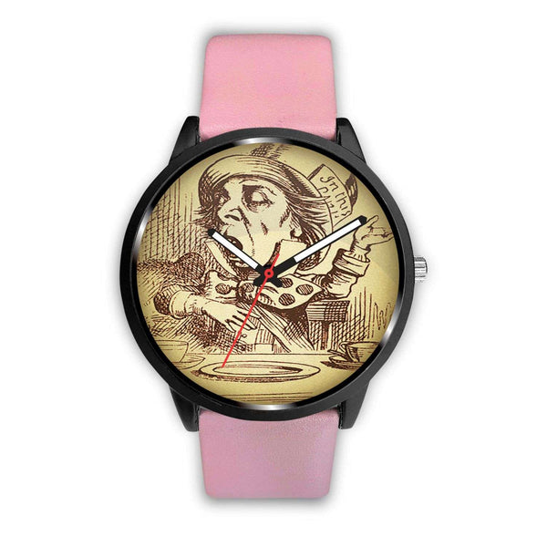 Limited Edition Vintage Inspired Custom Watch Mad Hatter Alice In Wonderland 10.4