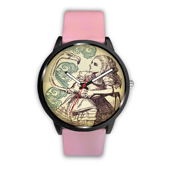 Limited Edition Vintage Inspired Custom Watch Croquet Game Alice In Wonderland 10.7