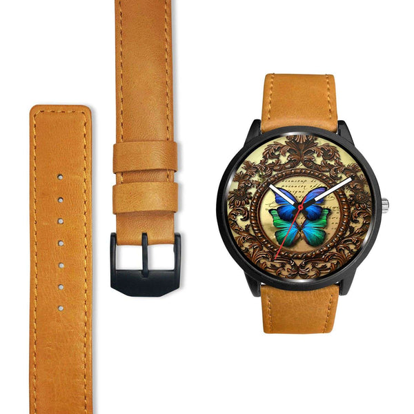Limited Edition Vintage Inspired Custom Watch Steampunk Butterfly 3.3 - STUDIO 11 COUTURE
