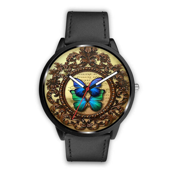 Limited Edition Vintage Inspired Custom Watch Steampunk Butterfly 3.3 - STUDIO 11 COUTURE