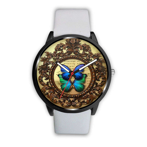 Limited Edition Vintage Inspired Custom Watch Steampunk Butterfly 3.3