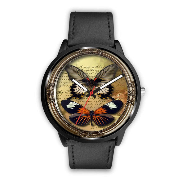 Limited Edition Vintage Inspired Custom Watch Steampunk Butterfly 3.10