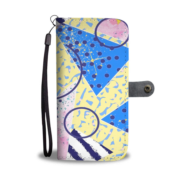 Custom Phone Wallet Available For All Phone Models 80's Fashion 6 Phone Wallet
