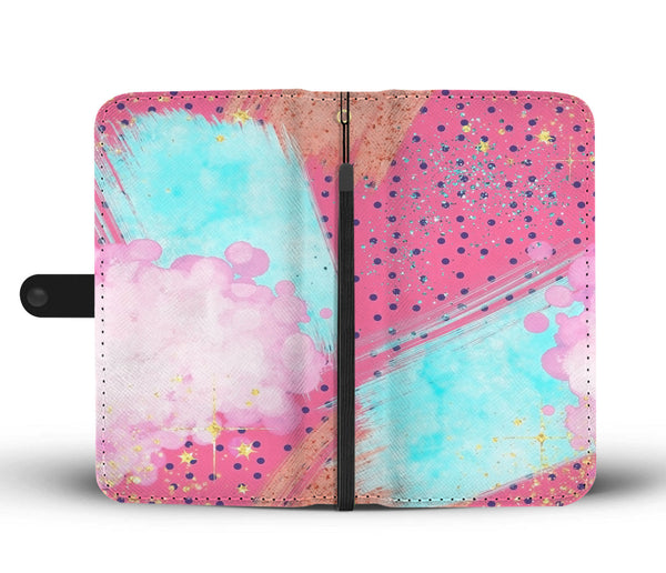 Custom Phone Wallet Available For All Phone Models 80's Fashion 14 Phone Wallet - STUDIO 11 COUTURE