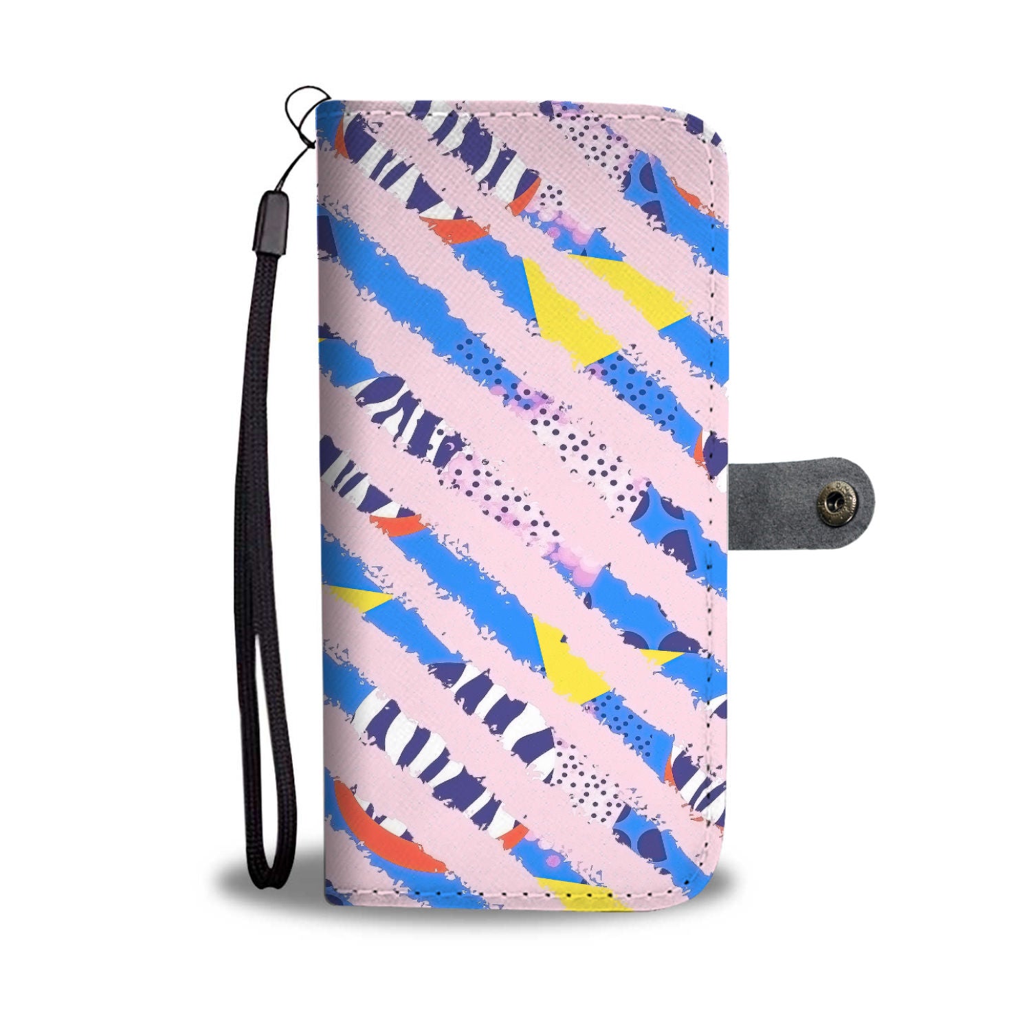 Custom Phone Wallet Available For All Phone Models 80's Fashion 15 Phone Wallet