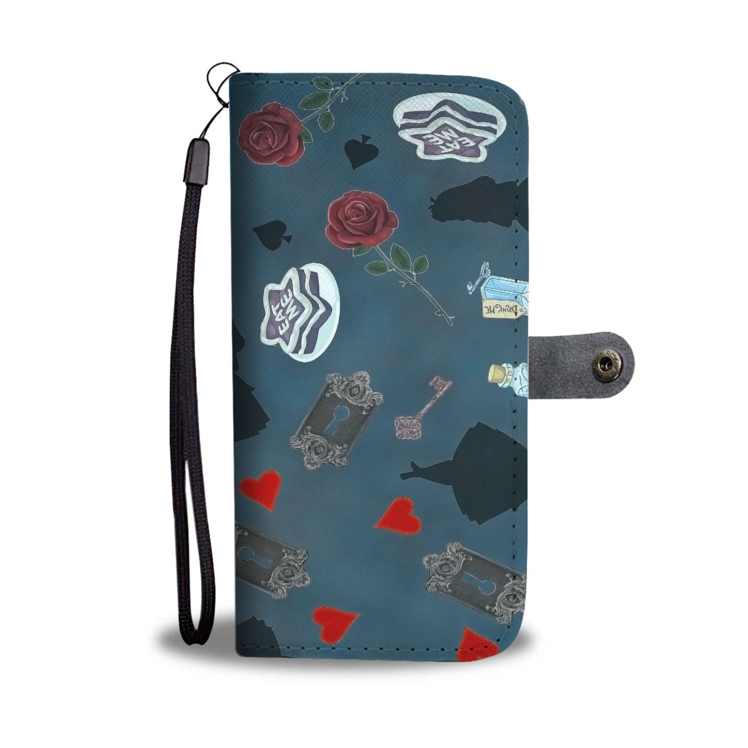 Custom Phone Wallet Available For All Phone Models Alice Fashion Phone Wallet