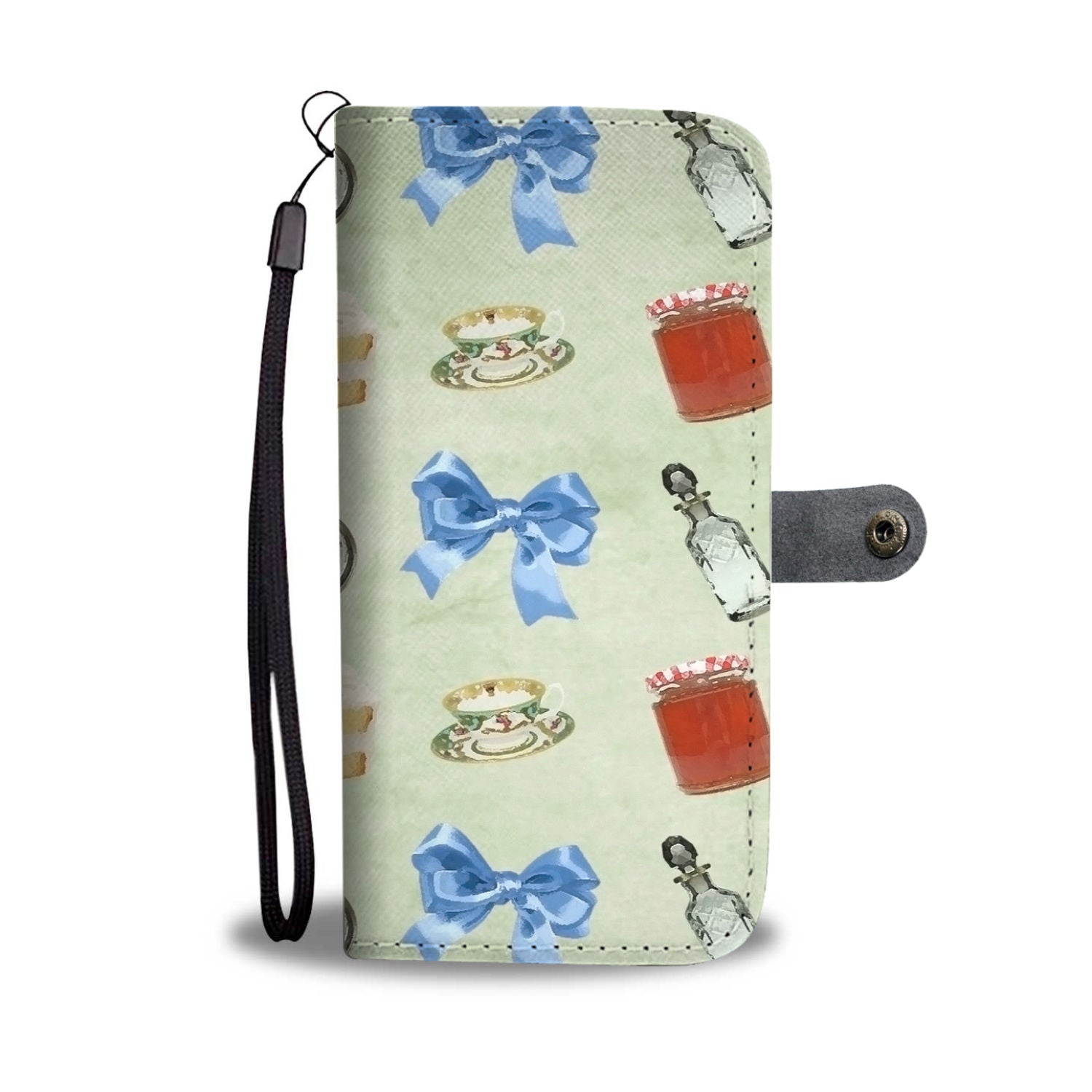 Custom Phone Wallet Available For All Phone Models Alice Paper Fashion 3 Phone Wallet