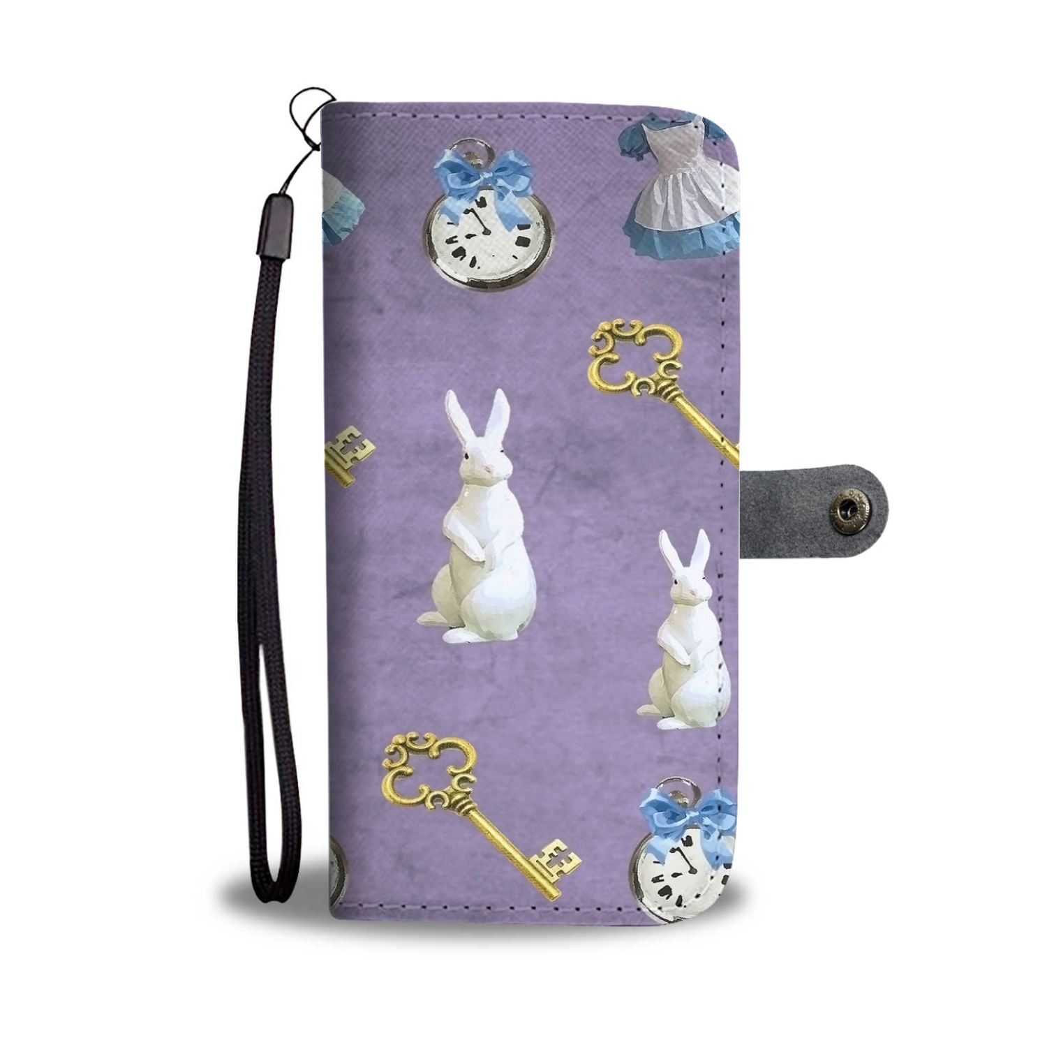 Custom Phone Wallet Available For All Phone Models Alice Paper Fashion 9 Phone Wallet