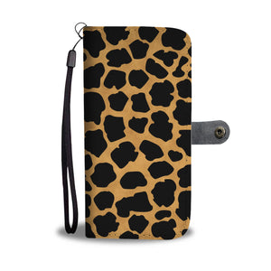 Custom Phone Wallet Available For All Phone Models Animal Print Cheetah 1 Phone Wallet