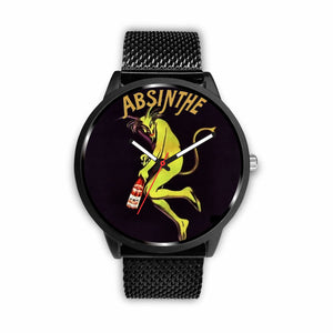 Limited Edition Vintage Inspired Custom Watch Absinthe Clock 1.10 - STUDIO 11 COUTURE