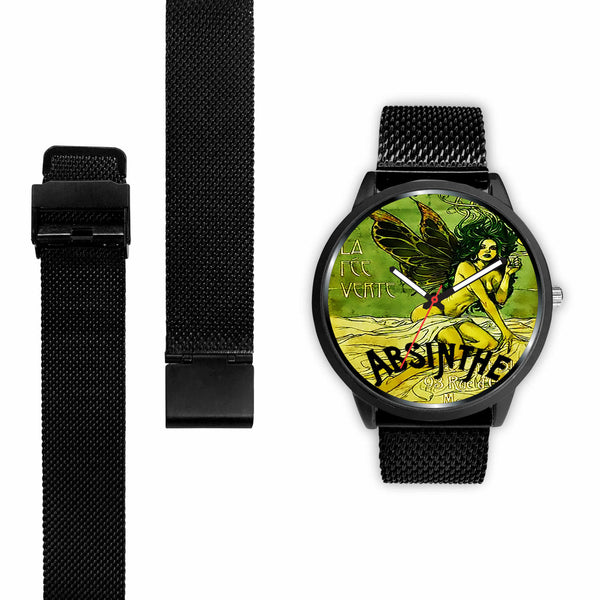 Limited Edition Vintage Inspired Custom Watch Absinthe Clock 1.22