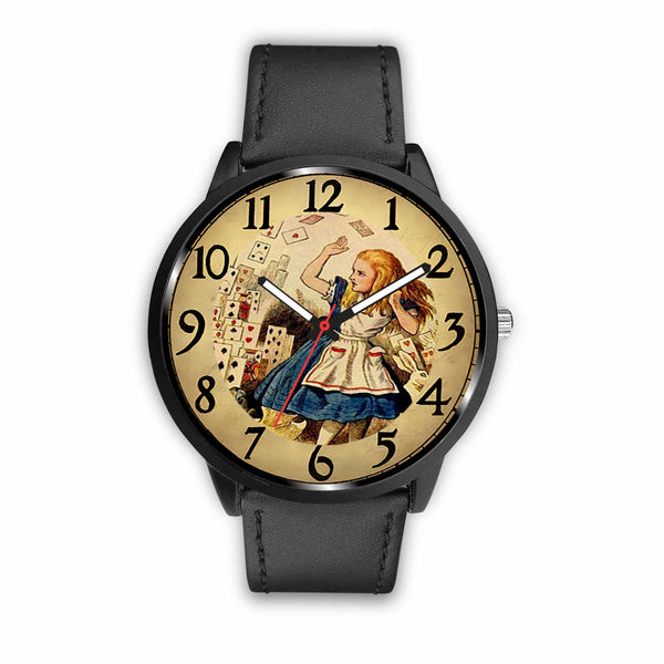 Limited Edition Vintage Inspired Custom Watch Alice Clock Face 1.4 - STUDIO 11 COUTURE