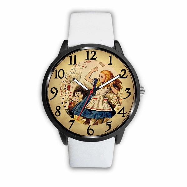 Limited Edition Vintage Inspired Custom Watch Alice Clock Face 1.4 - STUDIO 11 COUTURE
