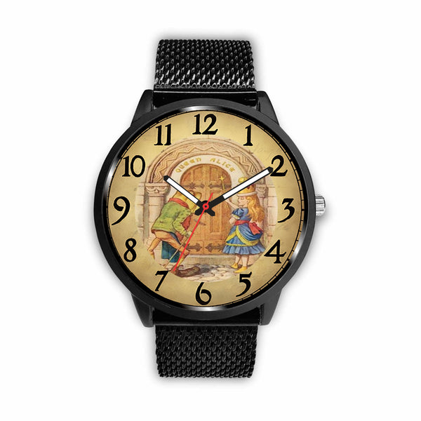 Limited Edition Vintage Inspired Custom Watch Alice Clock Face 1.27 - STUDIO 11 COUTURE