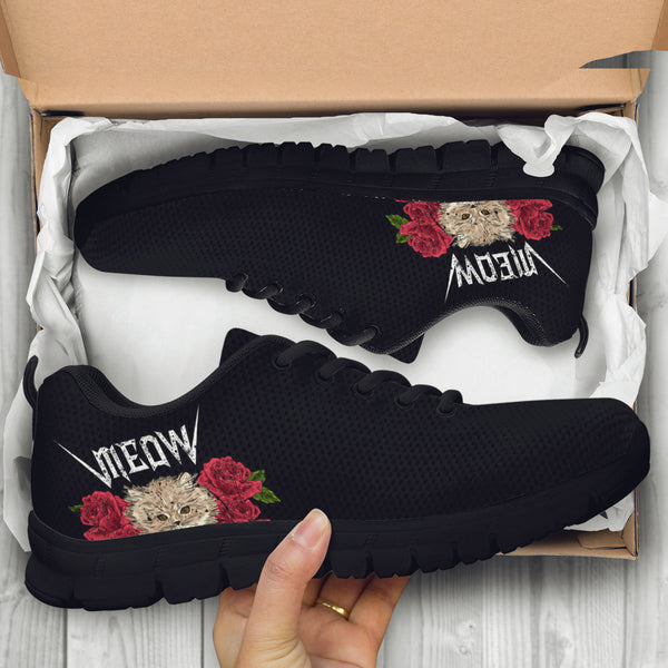 Meow Womens Athletic Sneakers - STUDIO 11 COUTURE