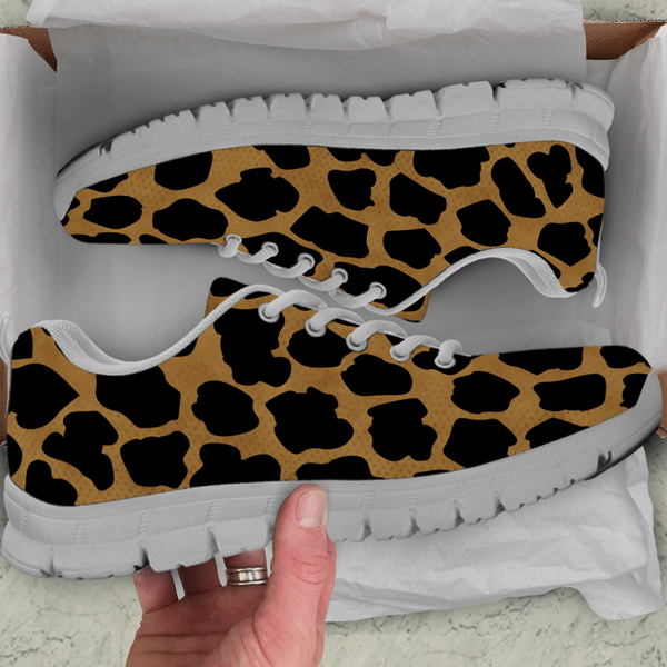 Cheetah Skin Kids Sneakers