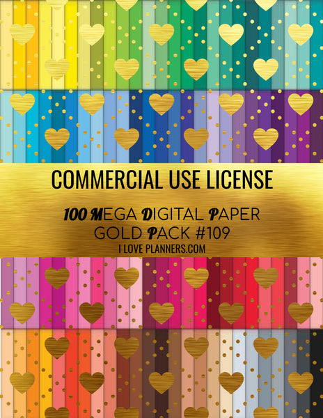 Digital Paper Pack for Digital Designs, Scrapbooking, Journals, Planners, Stickers, Printables, Crafting, and More.  Commercial Use Ok. 2.109