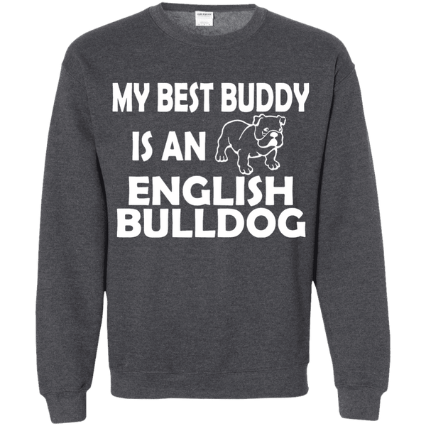 Best Buddy English Bulldog Men Tee - STUDIO 11 COUTURE