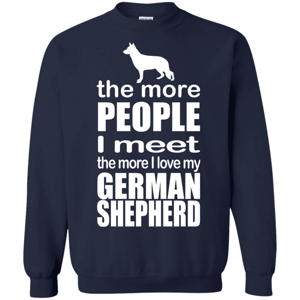 The More I Love My German Shepherd Men Tee - STUDIO 11 COUTURE