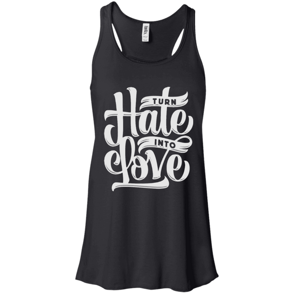 Turn Hate Into Love Ladies Tee - STUDIO 11 COUTURE