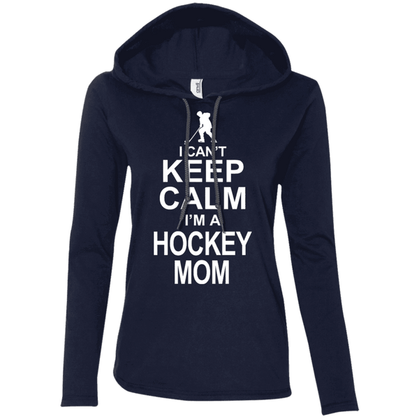 Keep Calm I'm A Hockey Mom Ladies Tee - STUDIO 11 COUTURE