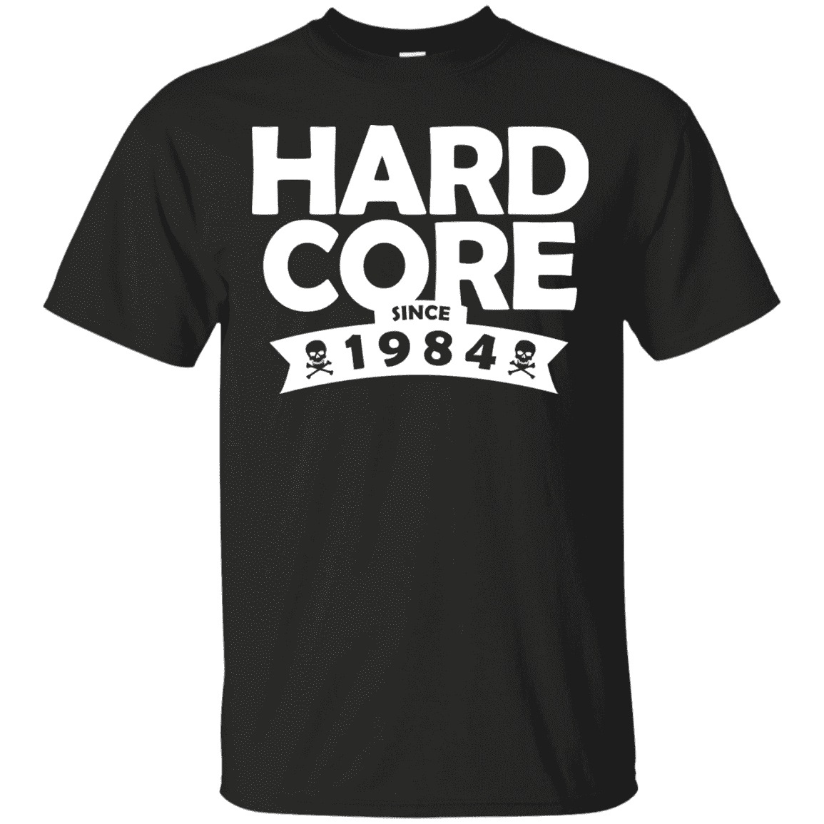 Hardcore Since 1984 Men Tee - STUDIO 11 COUTURE