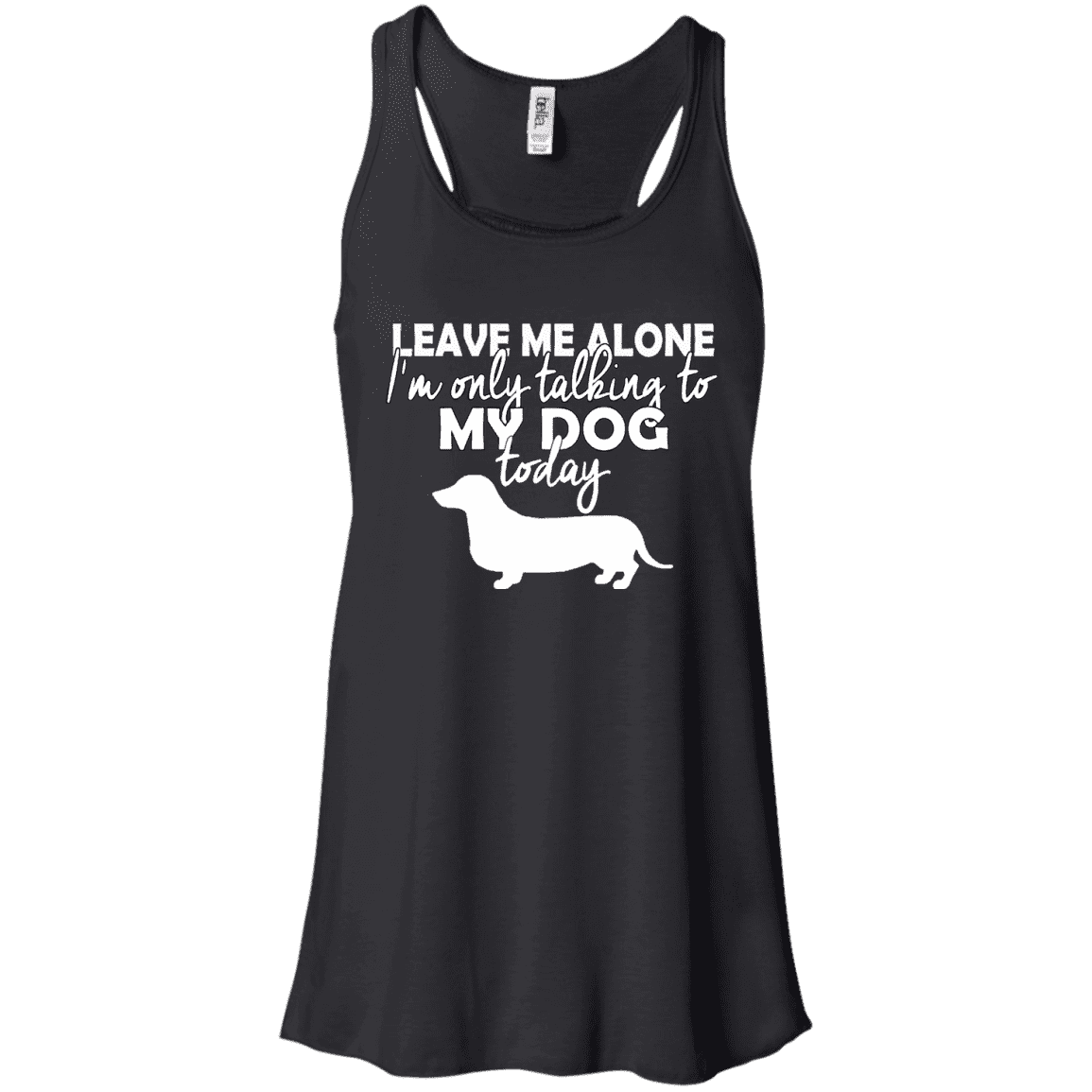 Leave Me Alone Duchshund Ladies Tee - STUDIO 11 COUTURE