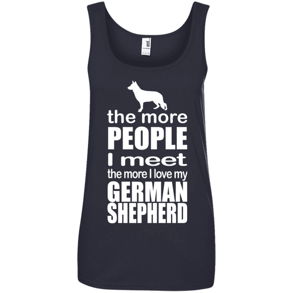 The More I Love My German Shepherd Ladies Tee - STUDIO 11 COUTURE
