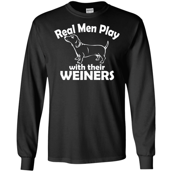 Real Men Play With Their Weiner Men Tee - STUDIO 11 COUTURE