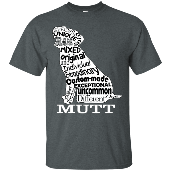 Mutt White Men Tee - STUDIO 11 COUTURE