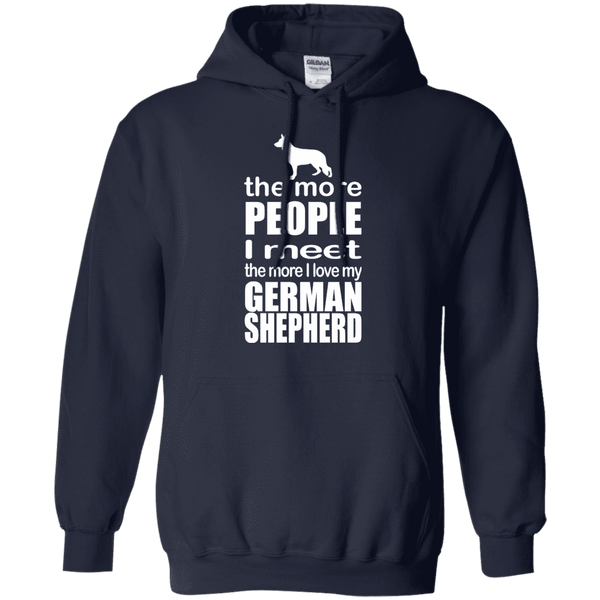 The More I Love My German Shepherd Men Tee - STUDIO 11 COUTURE