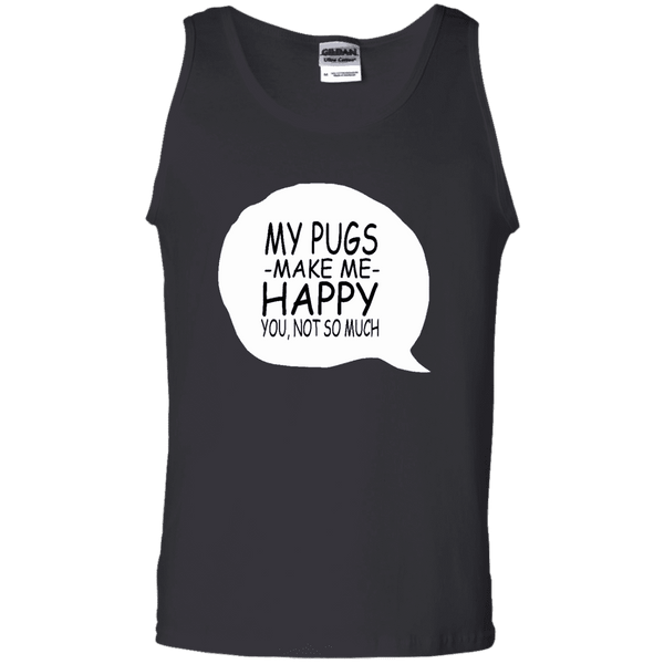 My Pugs Makes Me Happy Men Tee - STUDIO 11 COUTURE