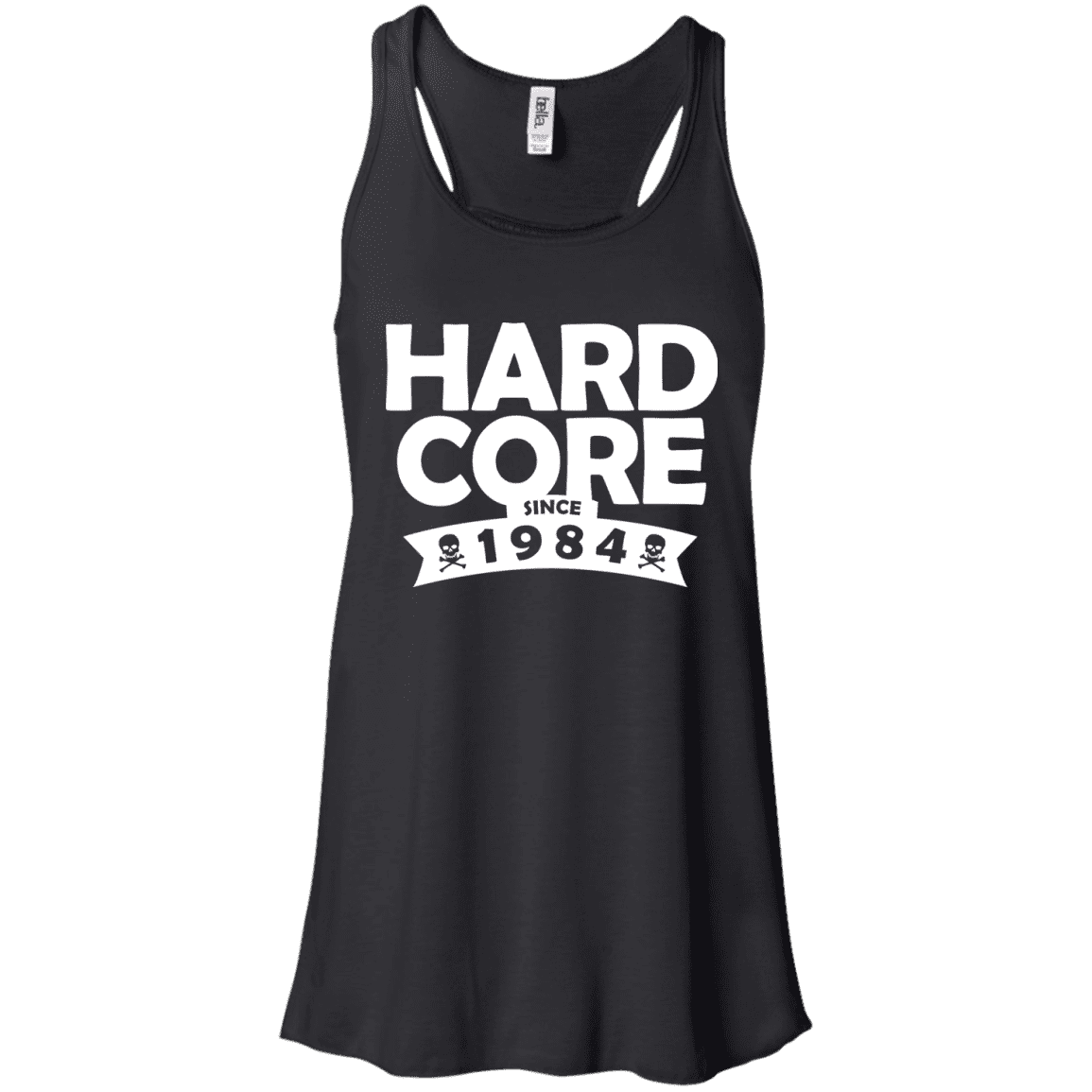 Hardcore Since 1984 Ladies Tee - STUDIO 11 COUTURE
