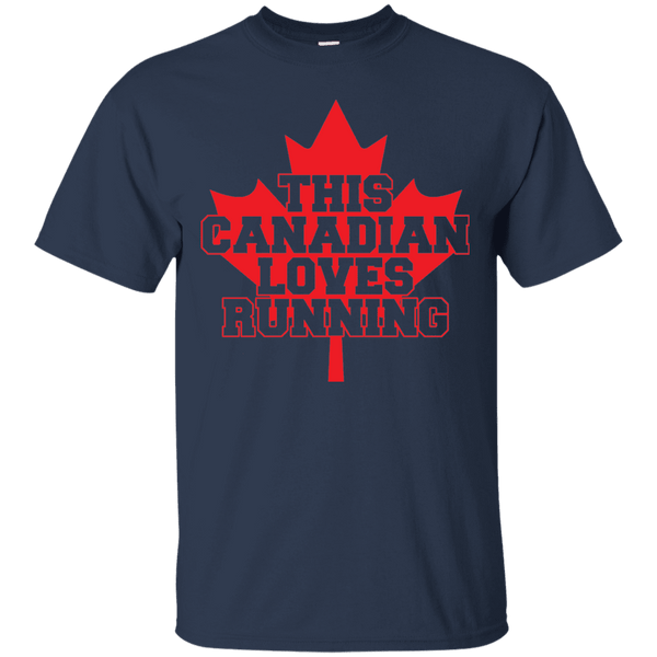 This Canadian Loves Running Men Tee - STUDIO 11 COUTURE